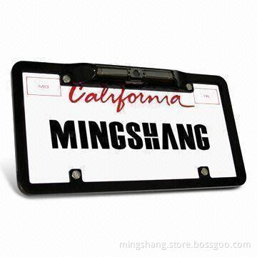 License Plate Rearview Camera with OV7950 Sensor and 170° Angl